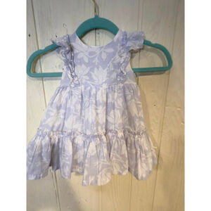 Baby Jason Wu Casual Dress 18 Months Purple White Floral